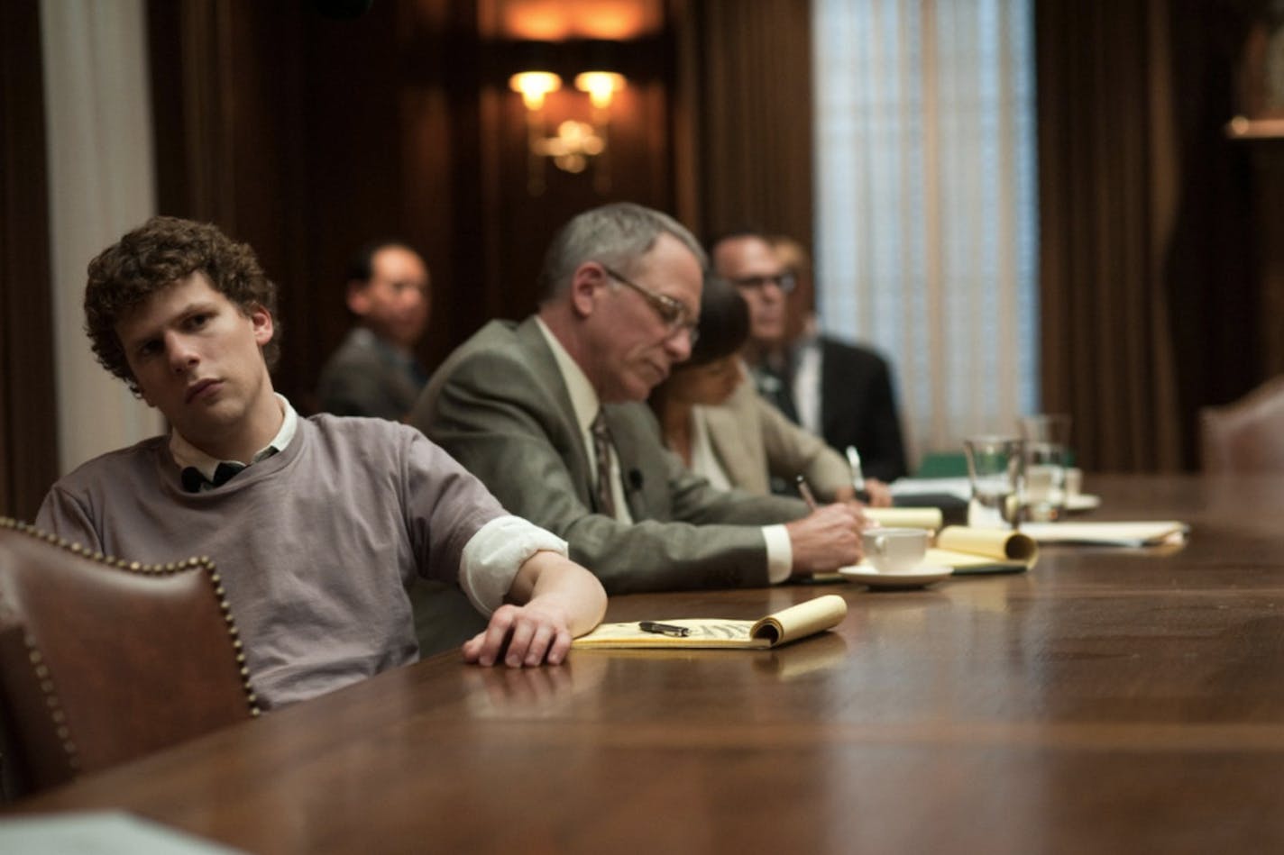 Jesse Eisenberg as Mark Zuckerberg in "The Social Network." (Photo provided by Columbia Pictures)