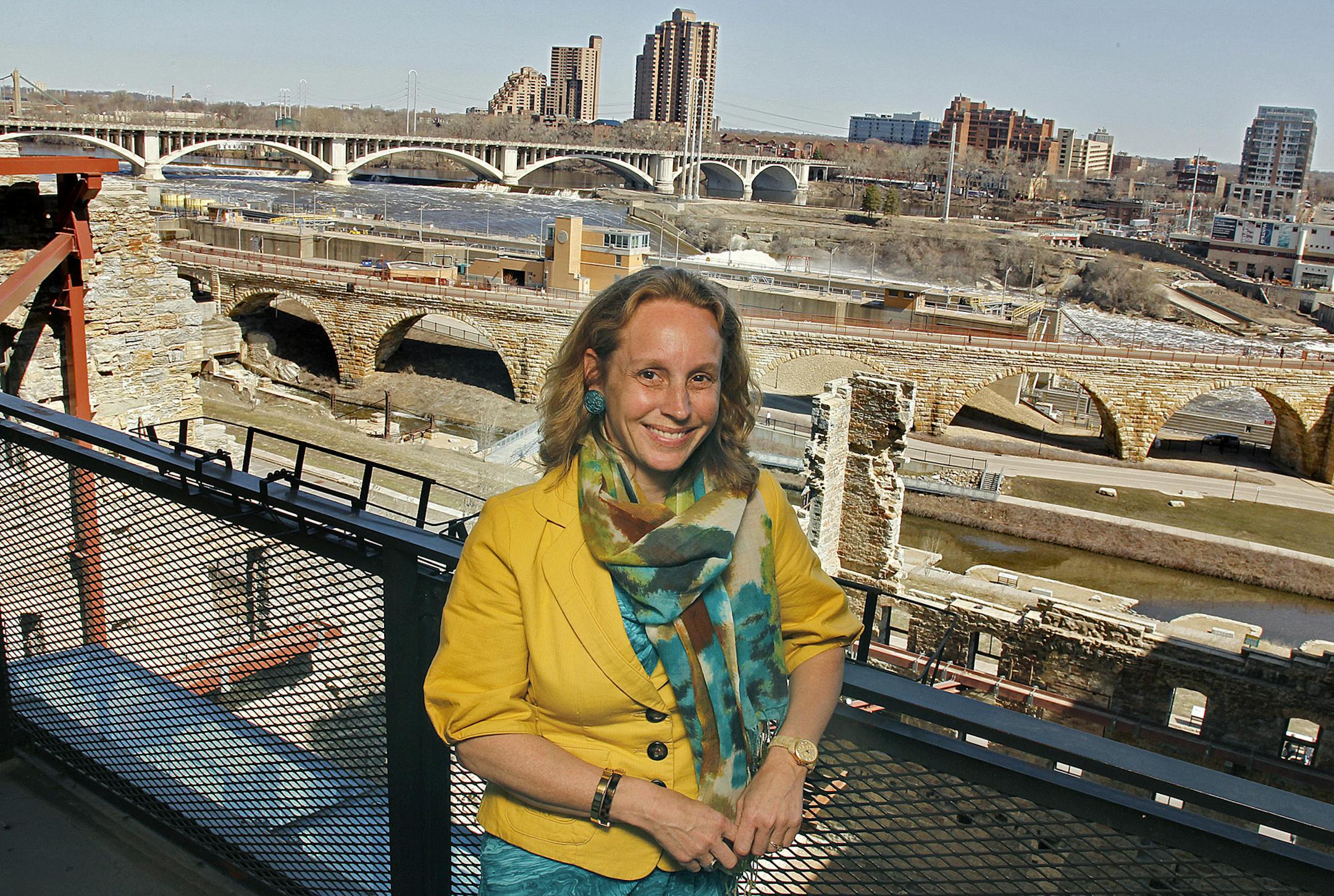 Rose McKinner is head of the agency Pineapple. Here she is photographed at the StoneArch Advertising Agency, Monday, April 29, 2013 in downtown Minneapolis, MN. (ELIZABETH FLORES/STAR TRIBUNE) ELIZABETH FLORES &#x2022; eflores@startribune.com