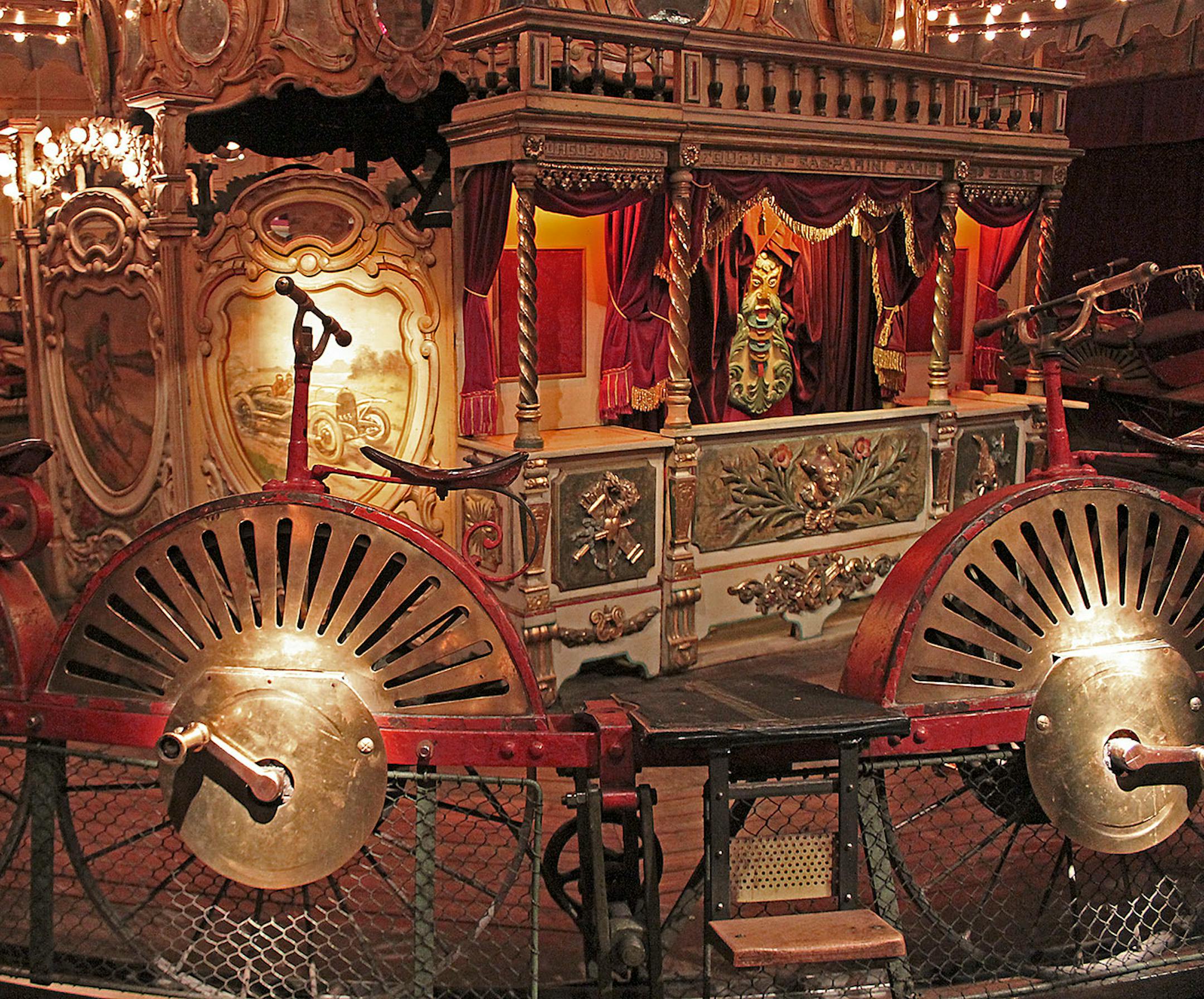 The Musée des arts Forains, the museum of carnival arts, is located in Bercy, a far eastern district of Paris. ] Star Tribune Photo by Sharyn Jackson Sharyn.Jackson@startribune.com EXTRA INFO: 1003678009 PARISTR051417