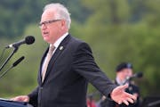 The campaign to replace U.S. Rep. Tim Walz, shown in May, is heating up, with the GOP aiming to win back a Republican-leaning area held by a Democrat 