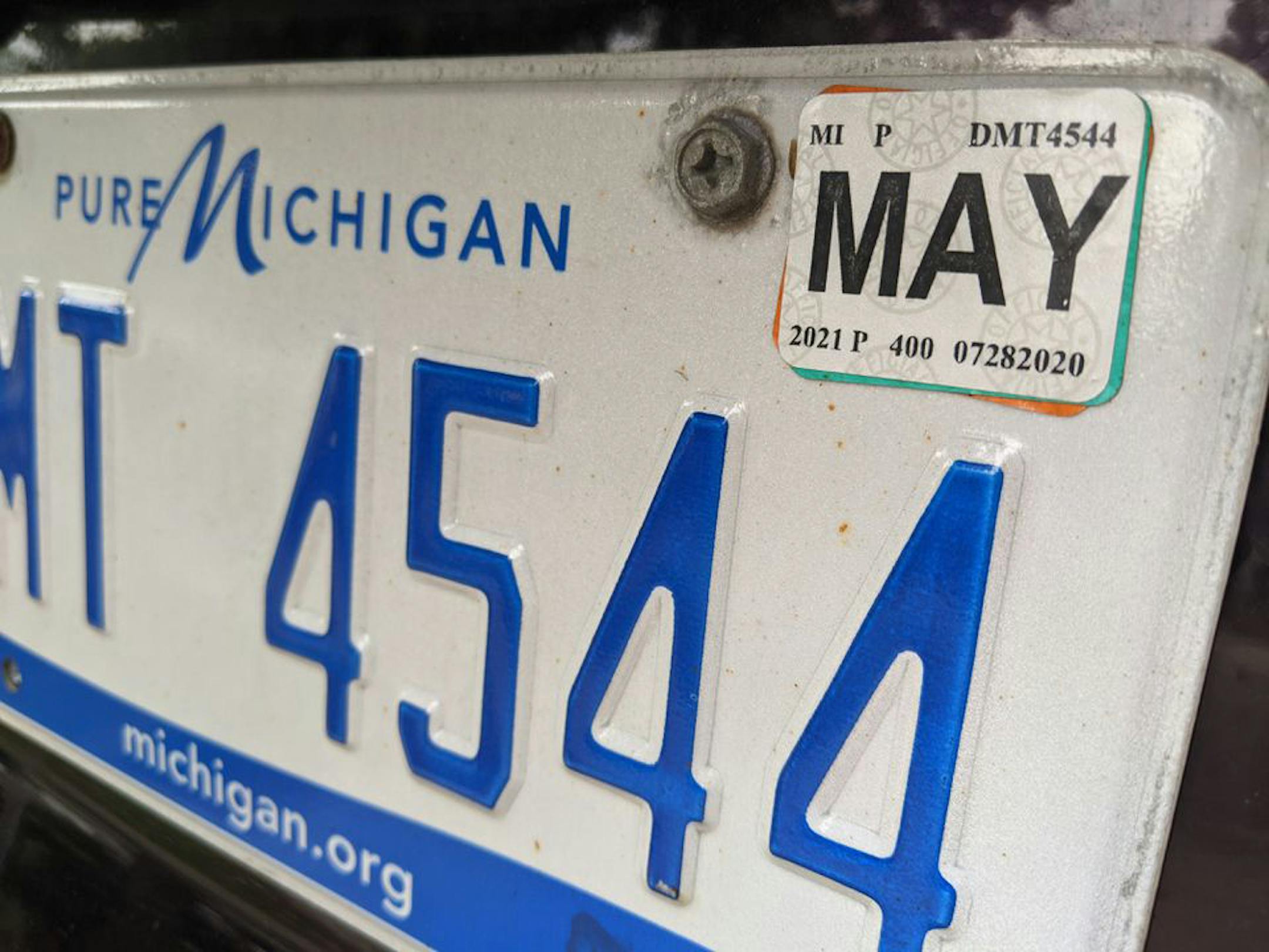There's a move to eliminate license plate tabs in Michigan. One less thing to stand in line for.