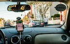 FILE -- An Uber driver pilots his care down a street in San Francisco, May 14, 2017. Uber&#x2019;s failures this year, including a sexual harassment s