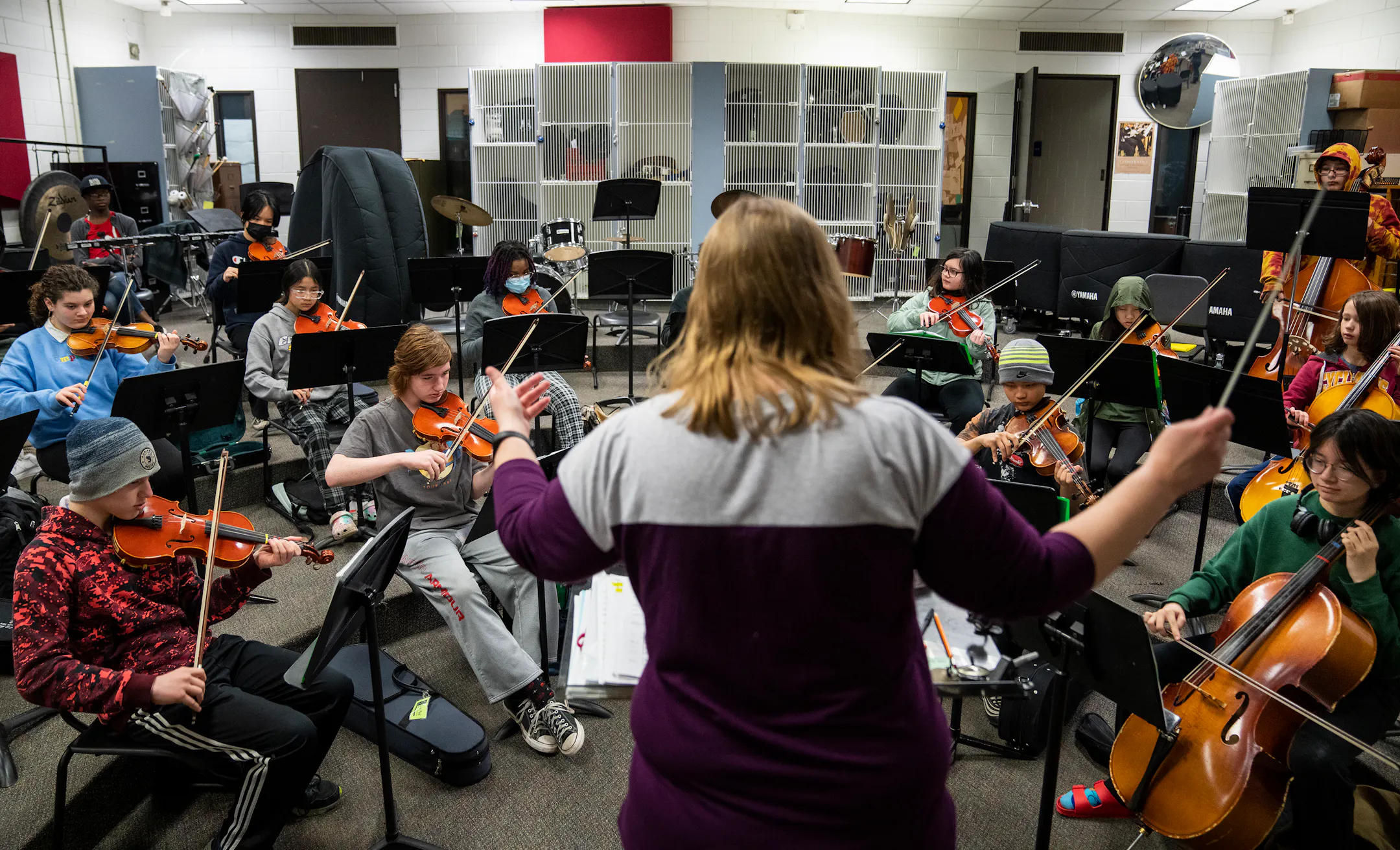 Adopt-an-instrument drive is music to students' ears