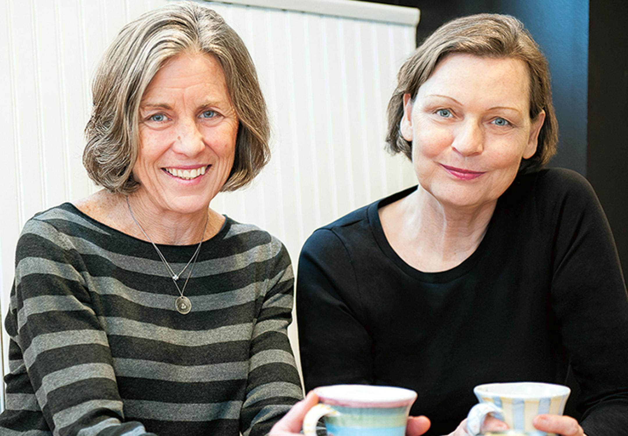 Author Beth Dooley, left, and photographer Mette Nielsen collaborating on a new cookbook, "Sweet Nature."