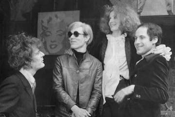 Minneapolis Tribune (now Star Tribune) photo by Pete Hohn, Wednesday February 14, 1968.(left to right) Paul Morissey, Andy Warhol, Viva, and Gordon Lo