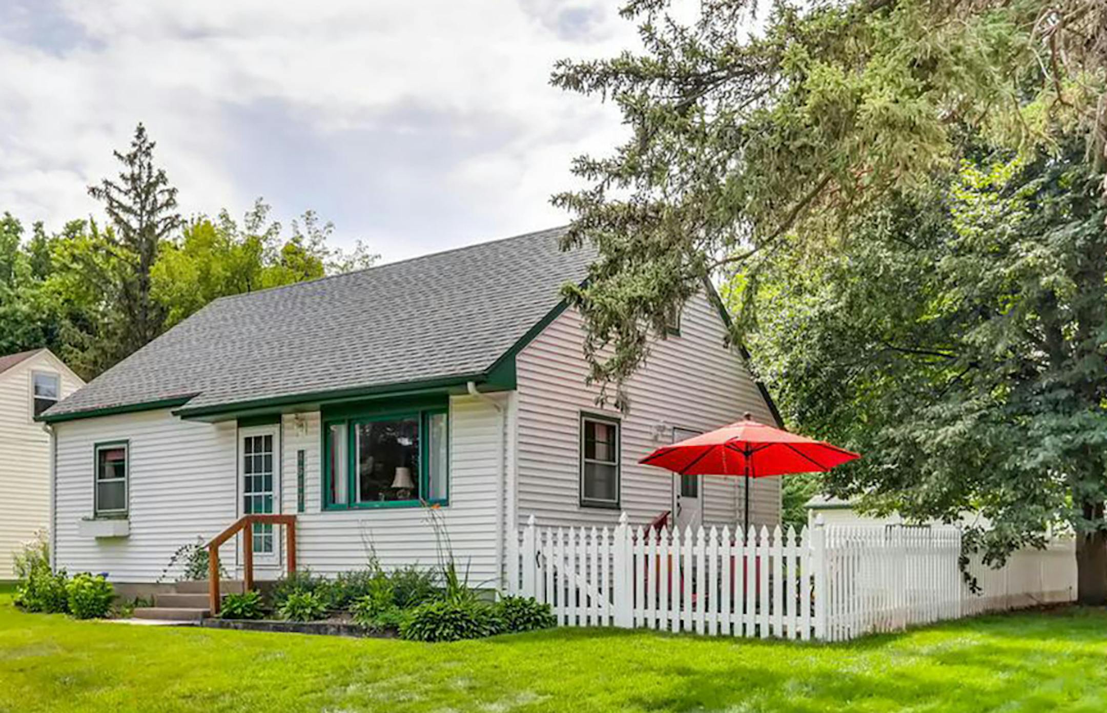 New Hope: This four-bedroom, two-bath house has 1,273 square feet.