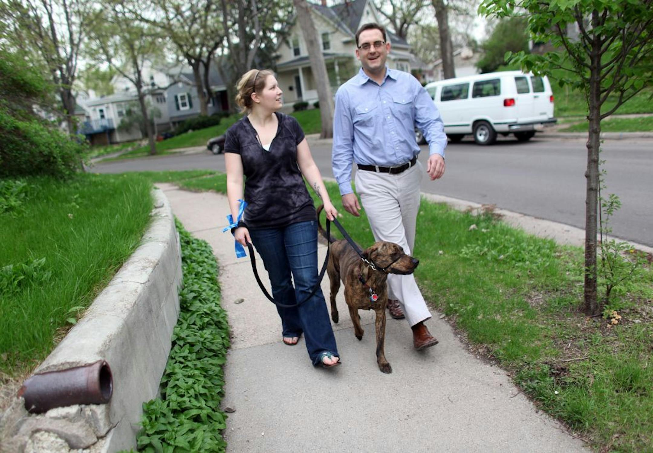 After three years together, Pam Reigel, 29, and Dax Flyger, 34, are looking for a house, but they are in no rush to get married.