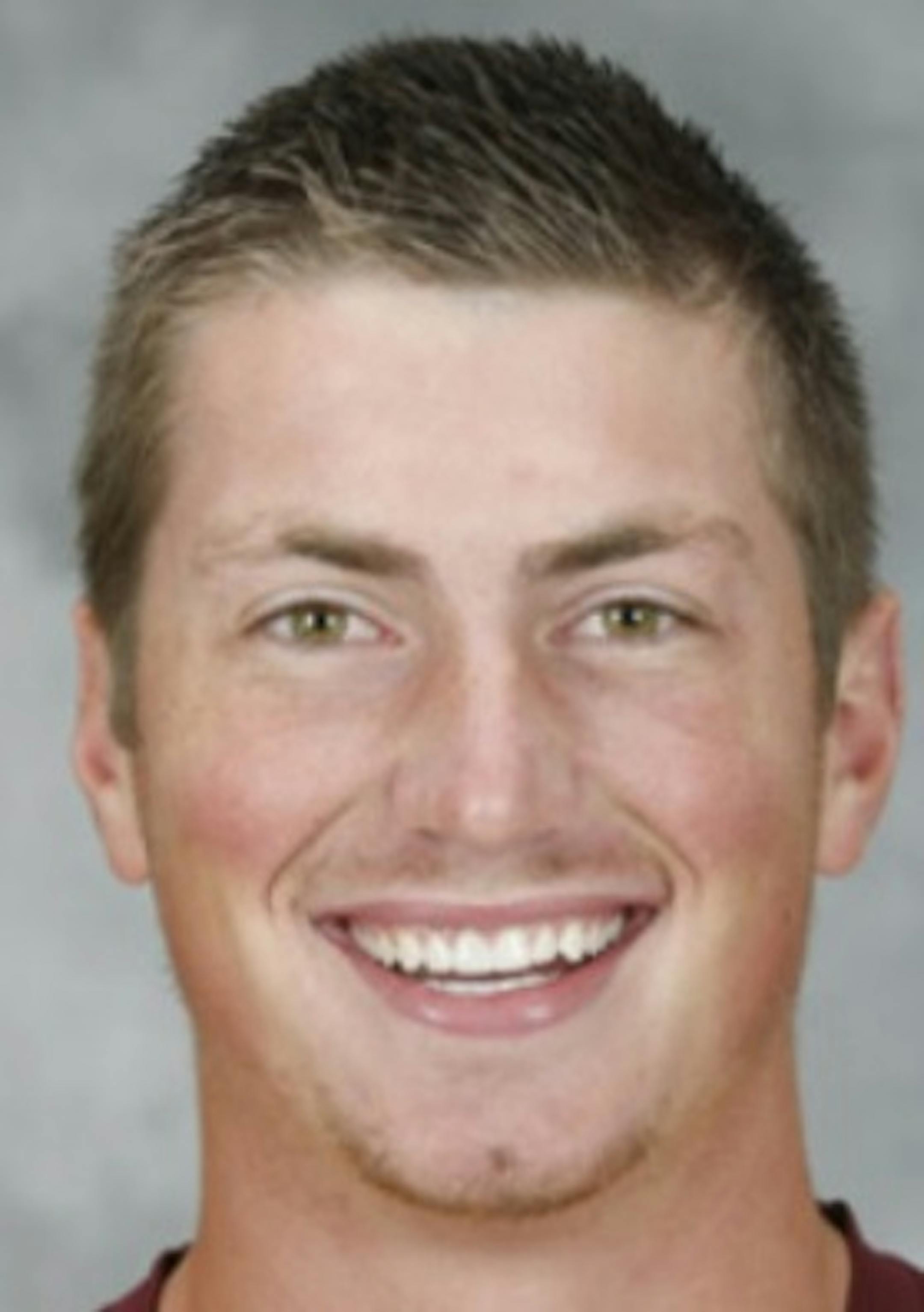 Austin Athmann Gophers catcher 2015-16