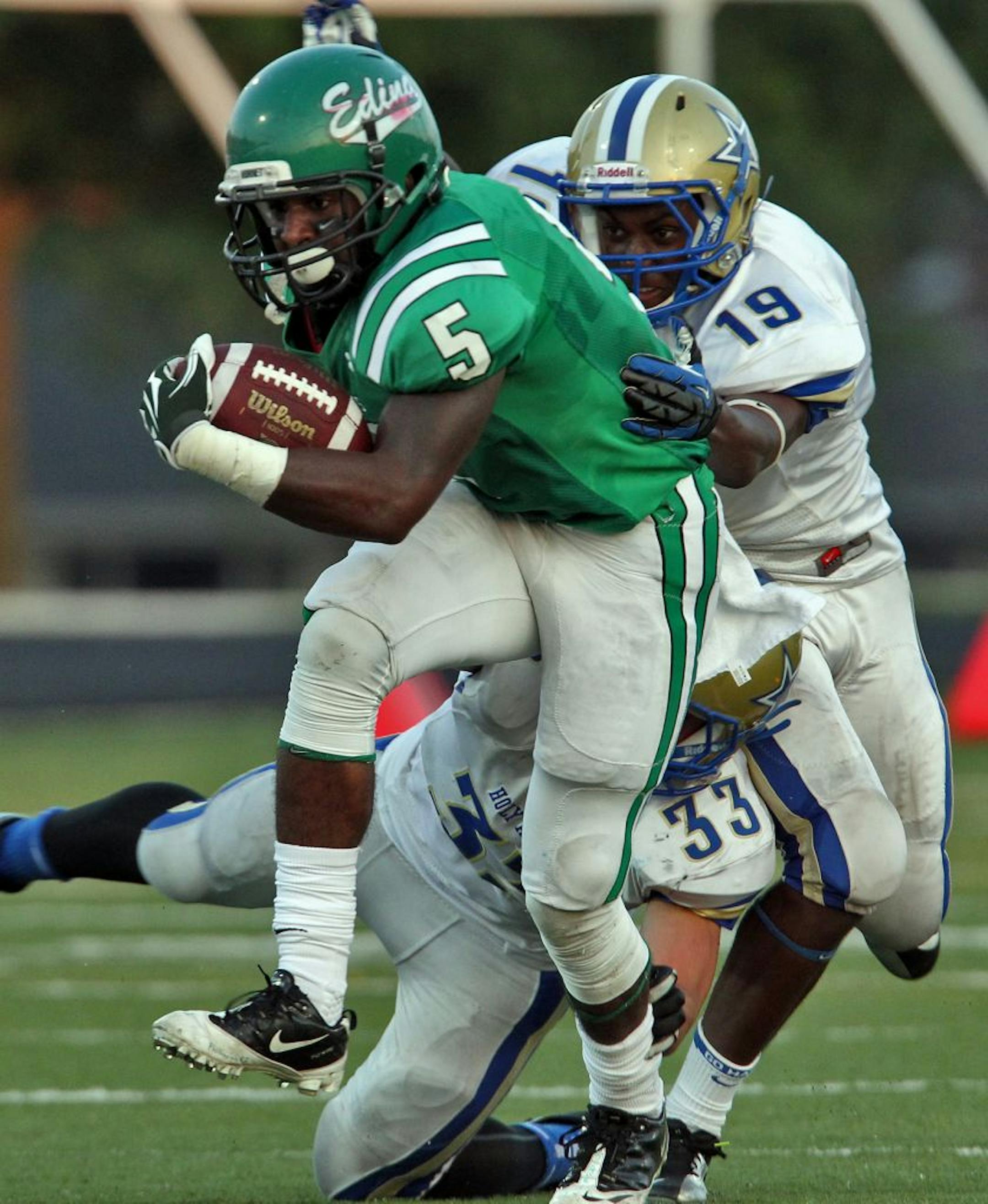 Edina wide receiver Marley Allison (5)