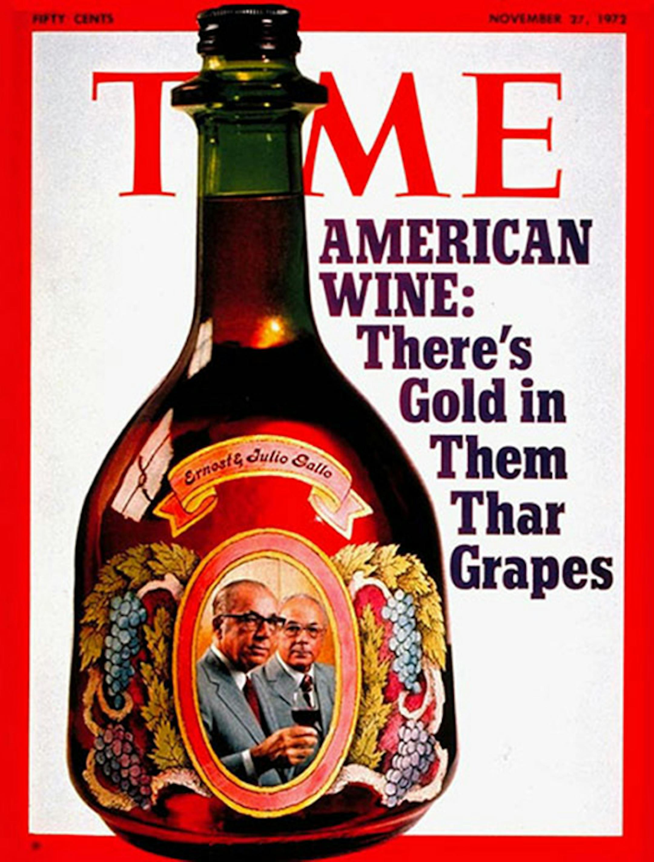 The 1972 Time magazine cover that gave Stephen Ross the push he needed to pursue winemaking.
