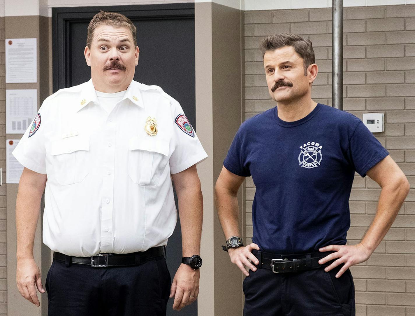 xxx, Kevin Heffernan and Steve Lemme in "Tacoma FD."
credit: Beth Dubber, truTV