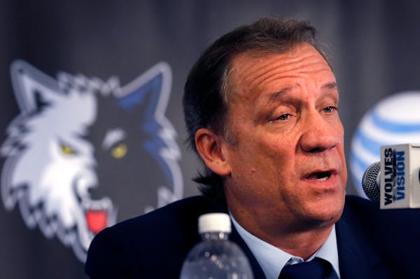 Flip Saunders, Timberwolves president and head coach.