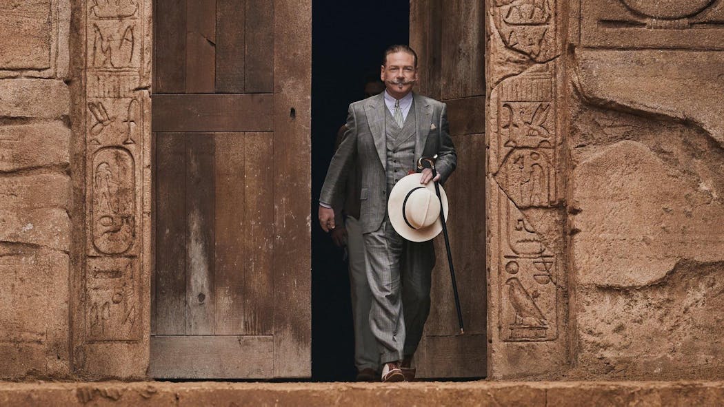 Kenneth Branagh plays Hercule Poirot in this latest adaptation of Agatha Christie’s “Death on the Nile.”