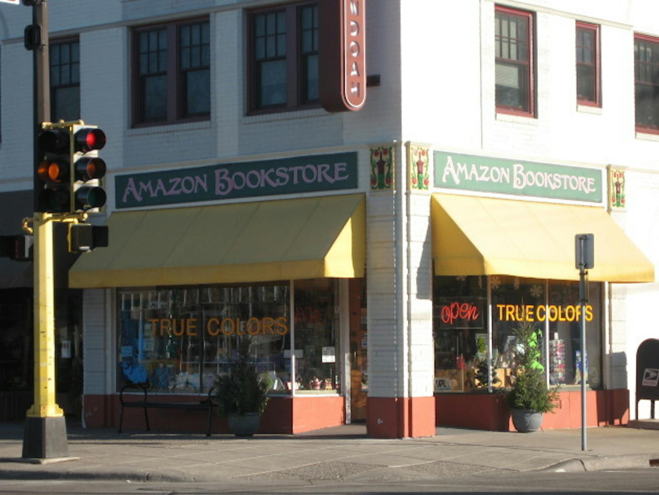 True Colors Bookstore, at 4755 Chicago Ave. S., Minneapolis, is closing on Monday