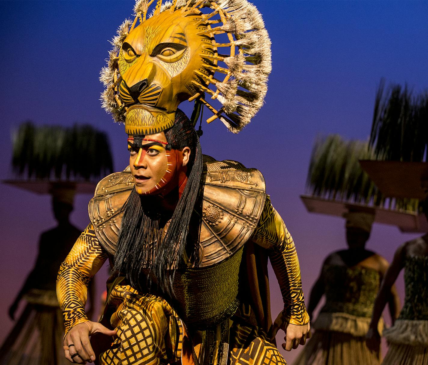 Photo title: Gerald Ramsey as "Mufasa" in THE LION KING North American Tour. Photo credit: Photo by Matthew Murphy