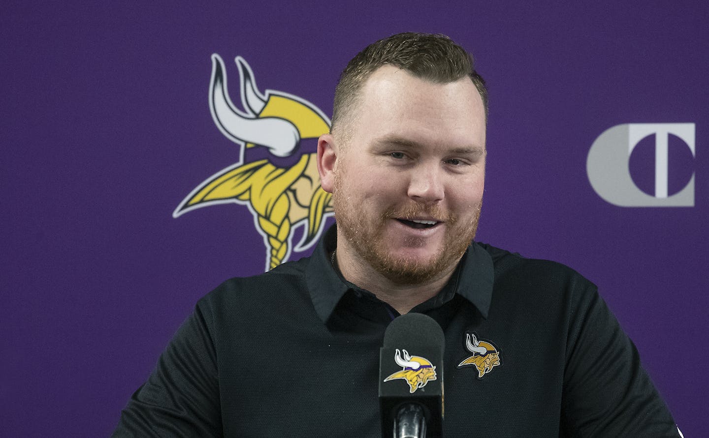 Vikings Co-Defensive Coordinator Adam Zimmer fielded questions from the press during a press conference at TCO Performance Center, Tuesday, February 11, 2020 in Eagan, MN. ] ELIZABETH FLORES &#x2022; liz.flores@startribune.com ORG XMIT: MIN2002111353040174