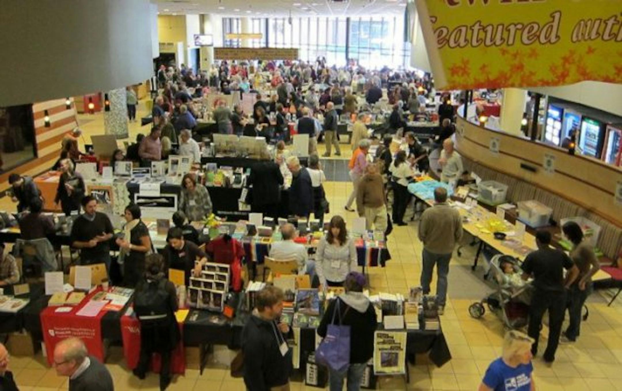 The Twin Cities Book Festival 2011. Photo by Laurie Hertzel.