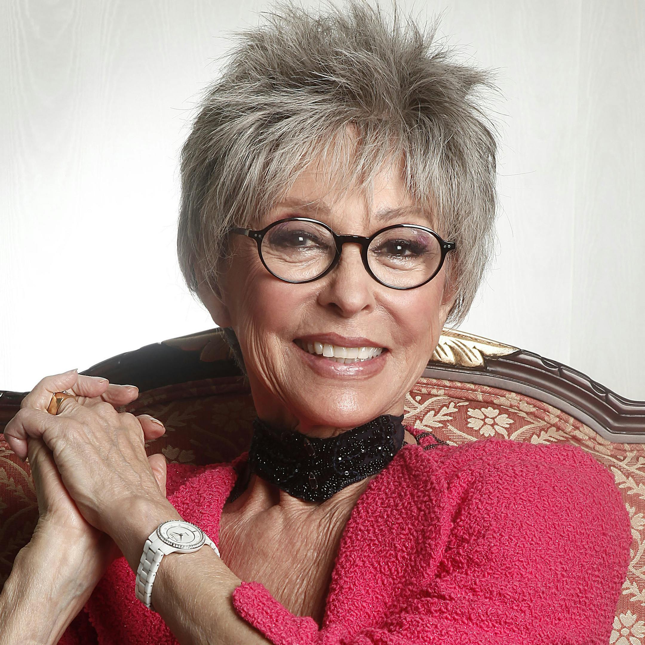 FILE - In this March 6, 2012 file photo, actress Rita Moreno poses for a portrait at the Waldorf Astoria Hotel in New York. Moreno will receive SAG-AFTRAís Life Achievement Award for career achievement and humanitarian accomplishment at the 2014 Screen Actors Guild Awards. SAG-AFTRA Co-President Ken Howard said the 81-year-old actress is the 50th recipient of the award, ìthe most prestigious honor we bestow.î (AP Photo/Carlo Allegri, File)