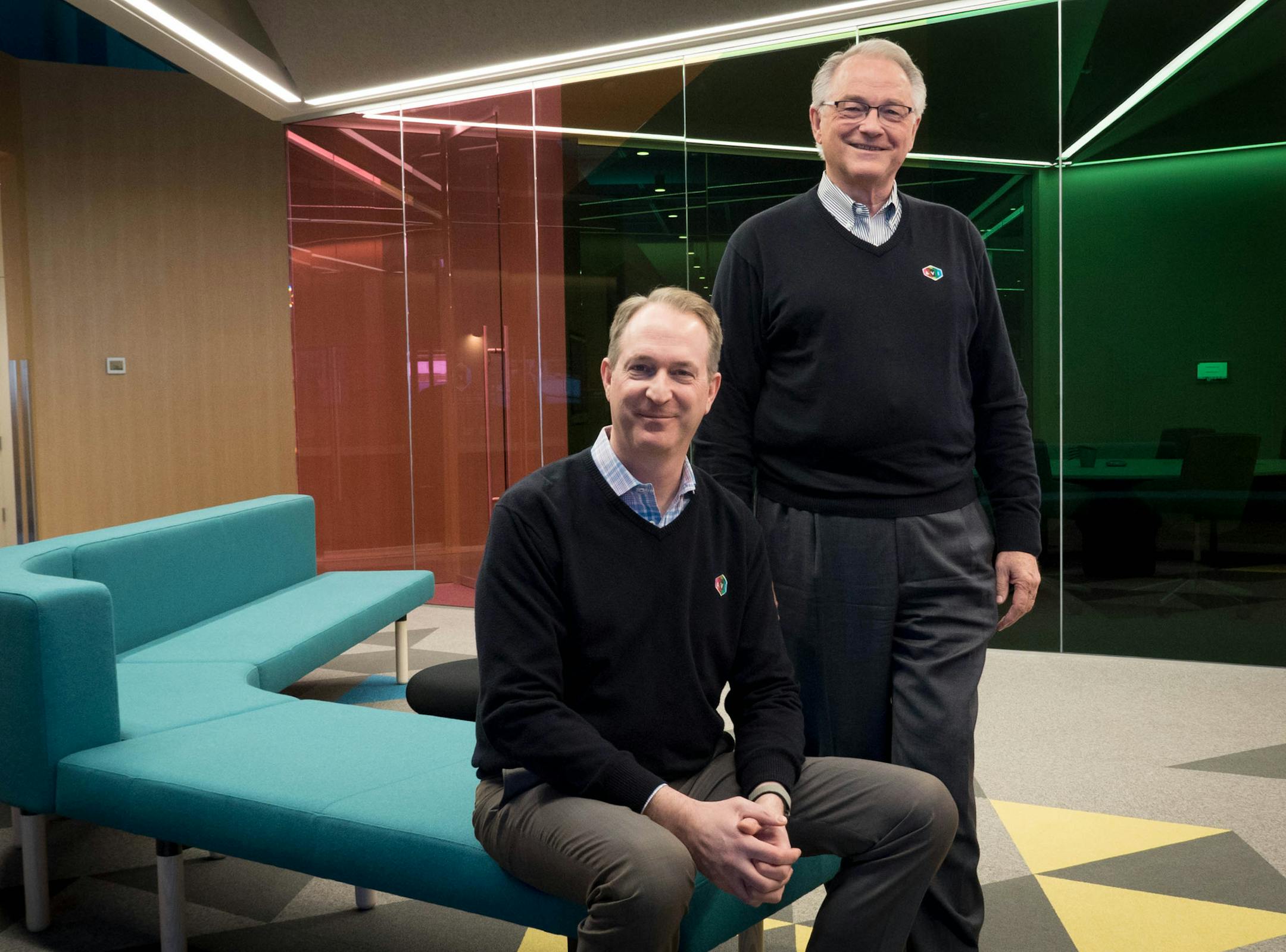 PREFERRED by Dave Denney: AVI Systems CEO Jeff Stoebner and founder Joe Stoebner, who sold the company to an employee stock ownership plan between 1990 and 2009.