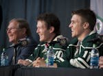 Wild Owner Craig Leipold, Ryan Suter and Zach Parise. The Minnesota Wild introduced Ryan Suter and Zach Parise at a press conference on Monday, July 9
