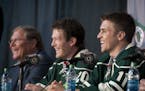 Wild Owner Craig Leipold, Ryan Suter and Zach Parise. The Minnesota Wild introduced Ryan Suter and Zach Parise at a press conference on Monday, July 9