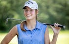 The Star Tribune Metro Girls Golfer of the Year Kathryn VanArragon of Blaine is photographed at Bunker Hills Golf Club, in Coon Rapids, Minn., on Frid