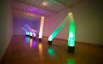 Minneapolis artist Aaron Dysart confronts environmental change by translating science into light and color