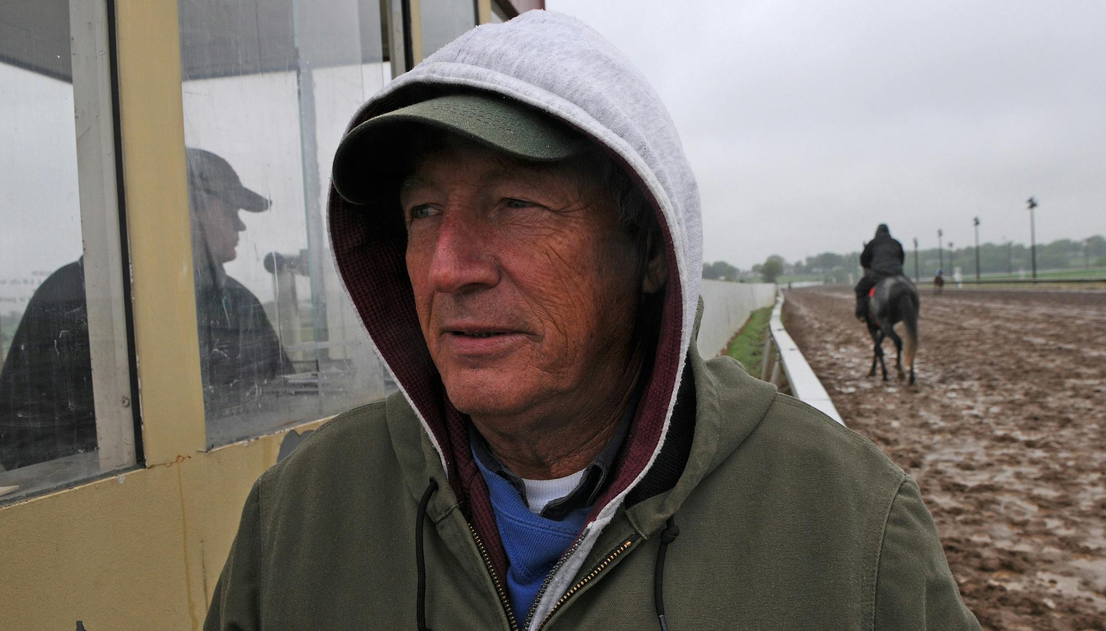 "I want to stay here,'' said horse trainer Bernell Rhone, who has been racing at Canterbury since the track opened in 1985. "I can hang in there a while longer. The Sampsons are fighting as hard as they can. They've gone above and beyond. It's just sad that the government is playing political football with our jobs."