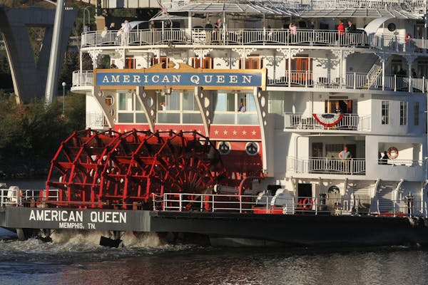 The American Queen departed St. Paul on Sept. 21, 2012. In recent years the paddlewheeler used Red Wing, Minn., as its northernmost port.