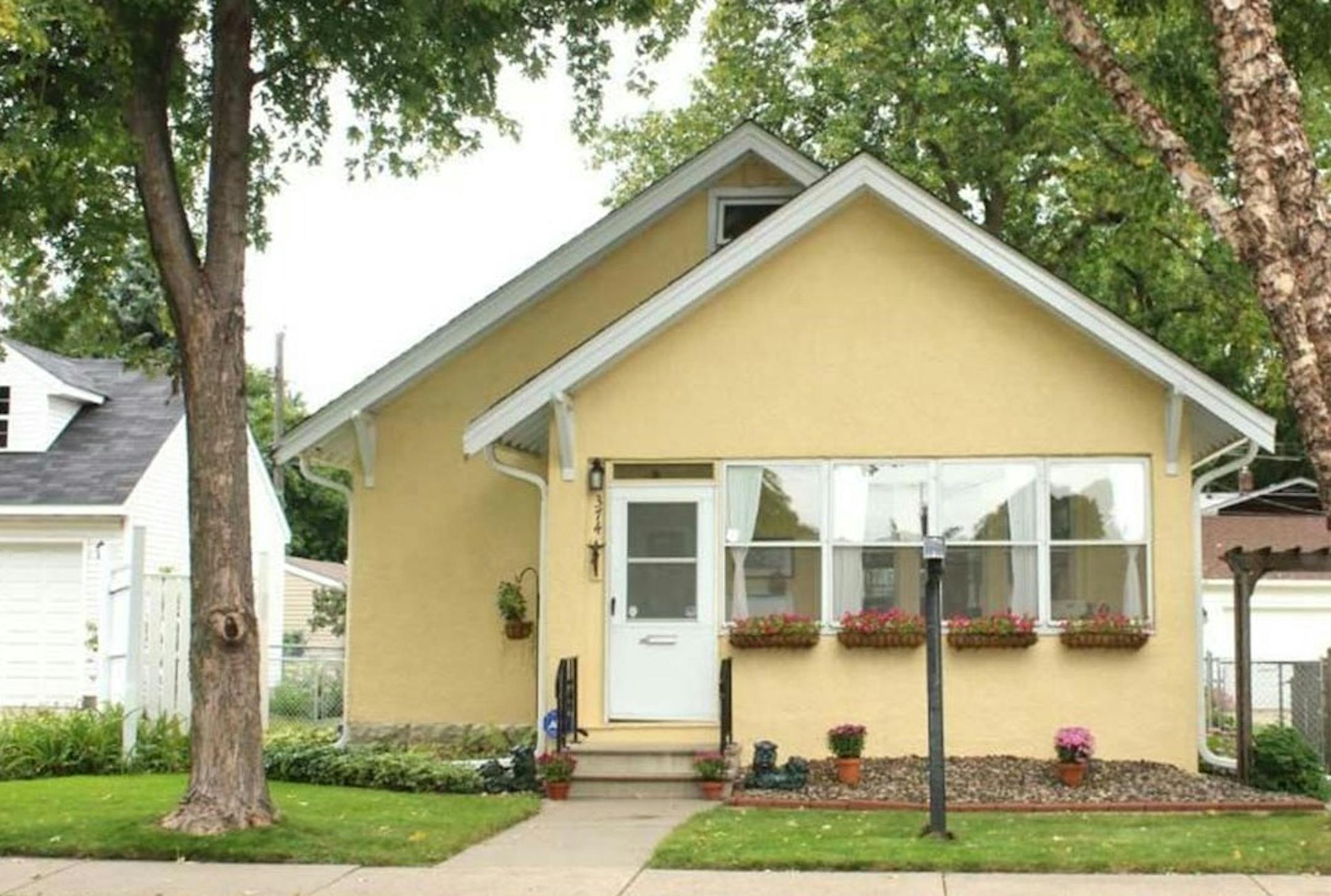 St. Paul
Built in 1921, this three-bedroom, one-bath house located in the Highland Park neighbhorhood has 1,242 finished square feet and features a large upper level bedroom, hardwood floors, oak trim and buffet, formal dining room, updated kitchen, full basement, fenced yard and one-car detached garage. Listed by Shane Montoya, Keller Williams Integrity Real Estate, 651-492-6423.