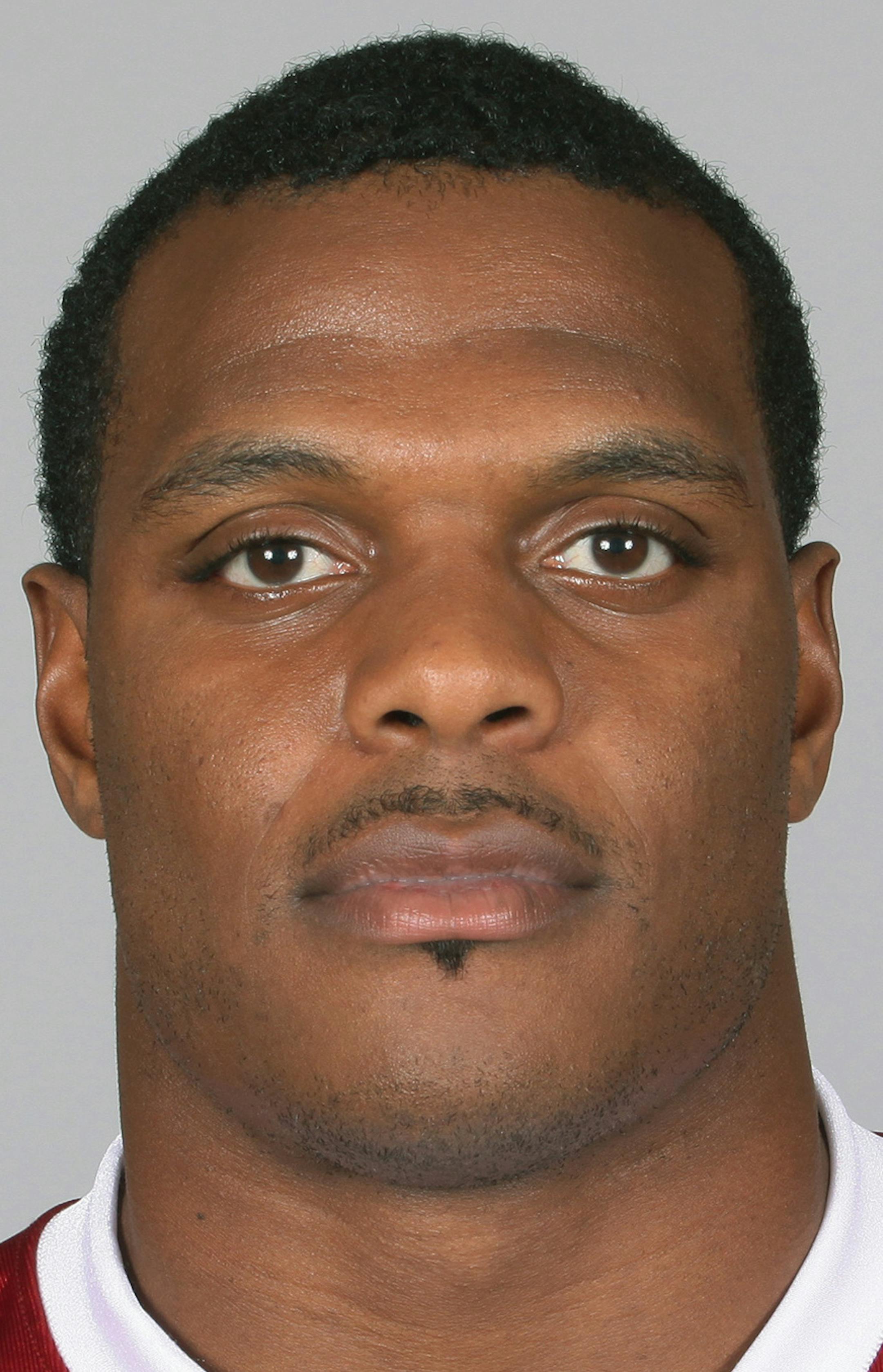 This is a 2013 photo of Jasper Brinkley of the Arizona Cardinals NFL football team. This image reflects the Arizona Cardinals active roster as of Monday, April 22, 2013 when this image was taken. (AP Photo) ORG XMIT: NFLHS13