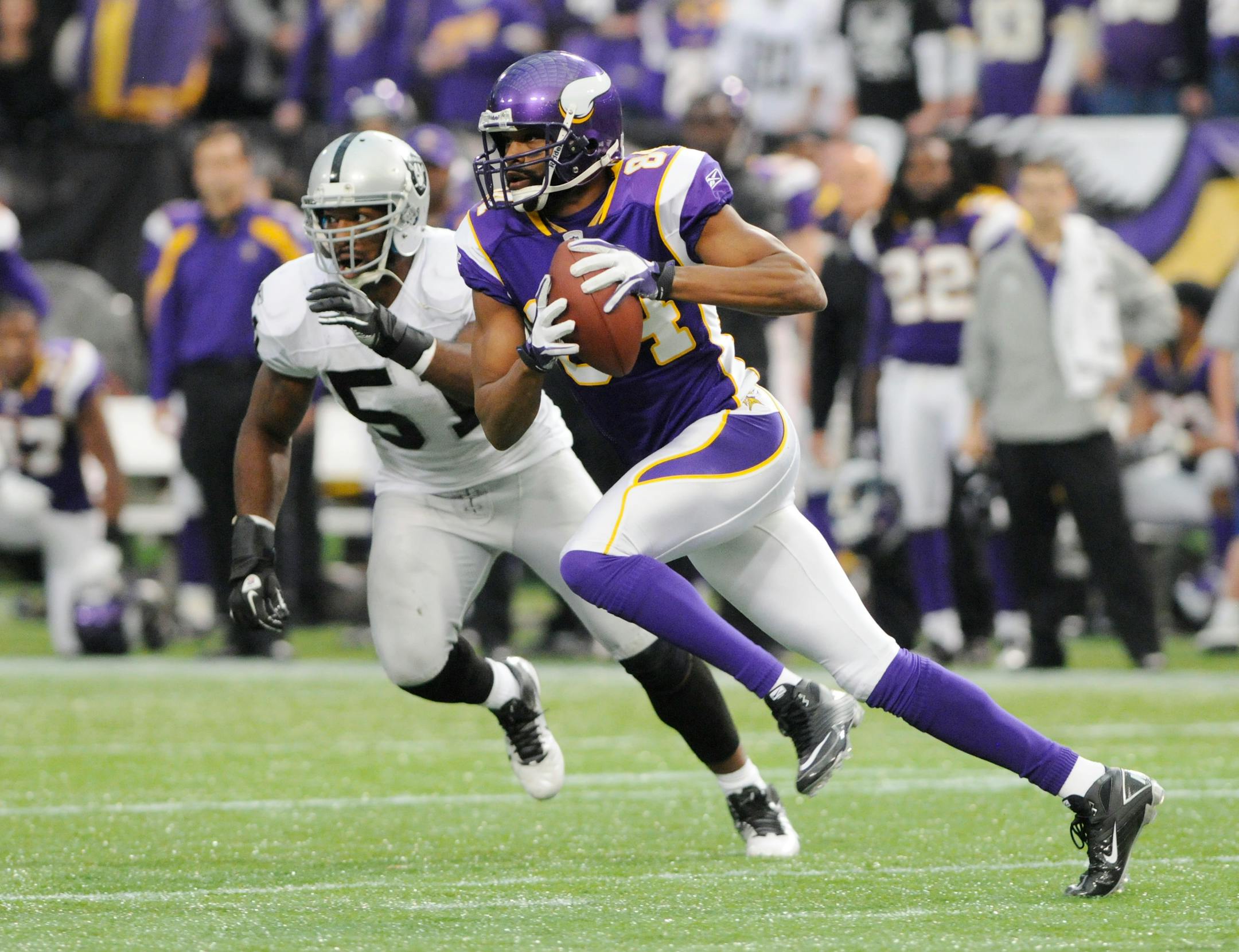 Vikings wide receiver Michael Jenkins