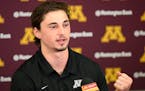New Gophers quarterback Max Brosmer already has impressed coach P.J. Fleck with his poise, maturity and leadership.