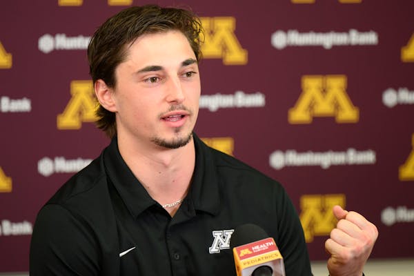 New Gophers quarterback Max Brosmer already has impressed coach P.J. Fleck with his poise, maturity and leadership.