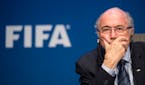 Outgoing FIFA President Sepp Blatter.