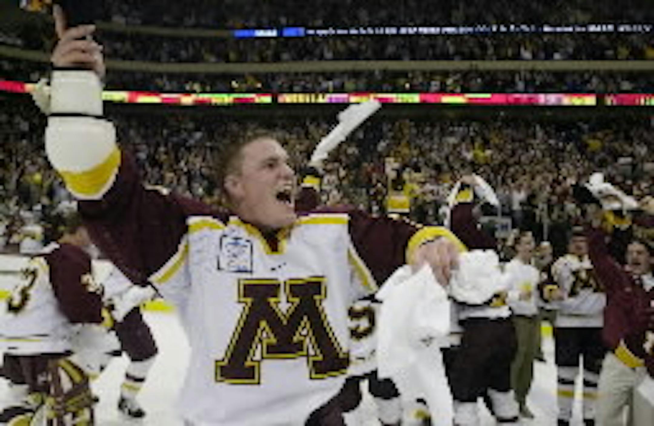 Former Gophers defenseman Nick Angell