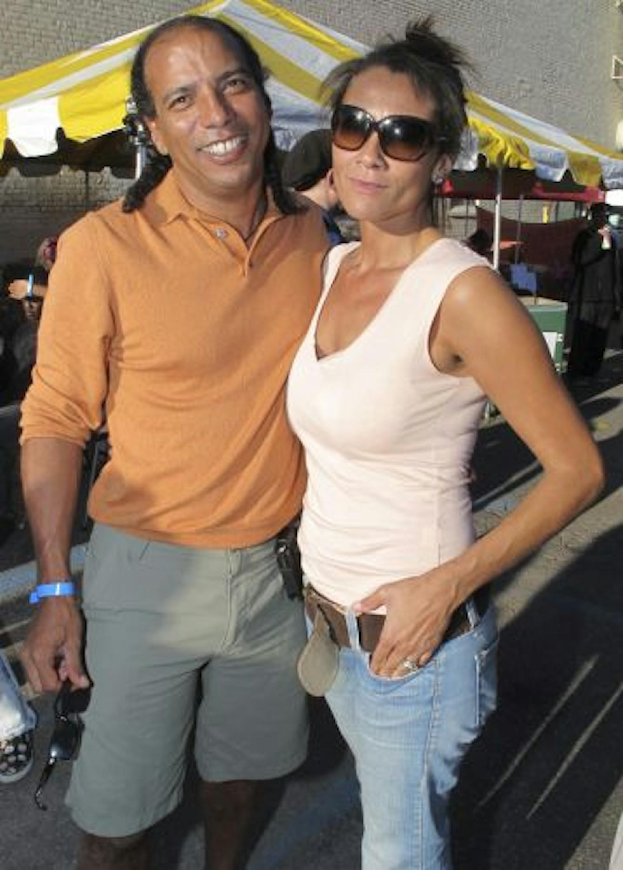 David Nicholson and Sarah Walker