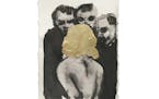Marlene Dumas Name No Names, 2005 Ink, metallic acrylic on paper 12 3/16 x 8 7/16 in Private collection &#xa9; Marlene Dumas