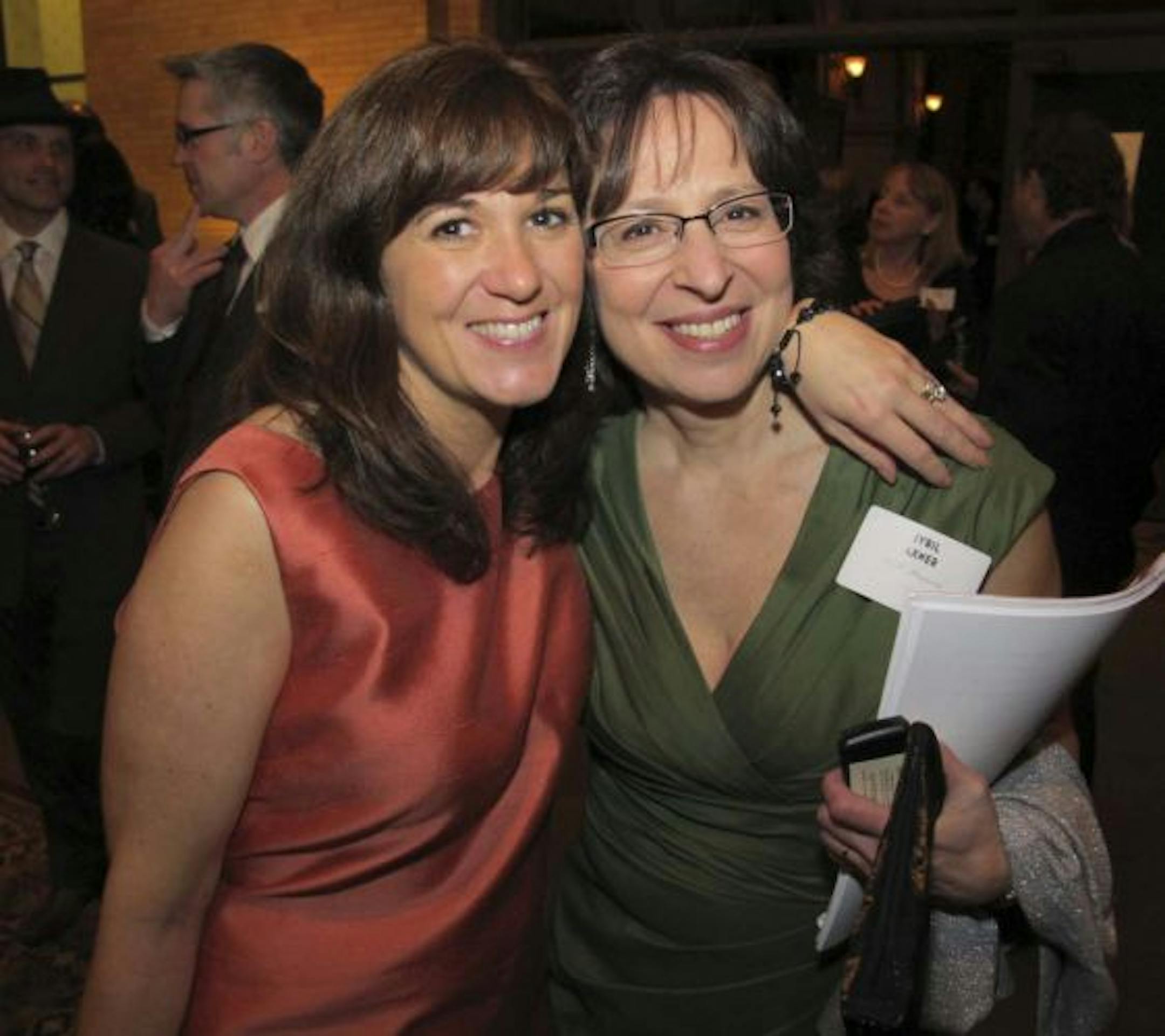 Michele Heimes and Sybil Axner