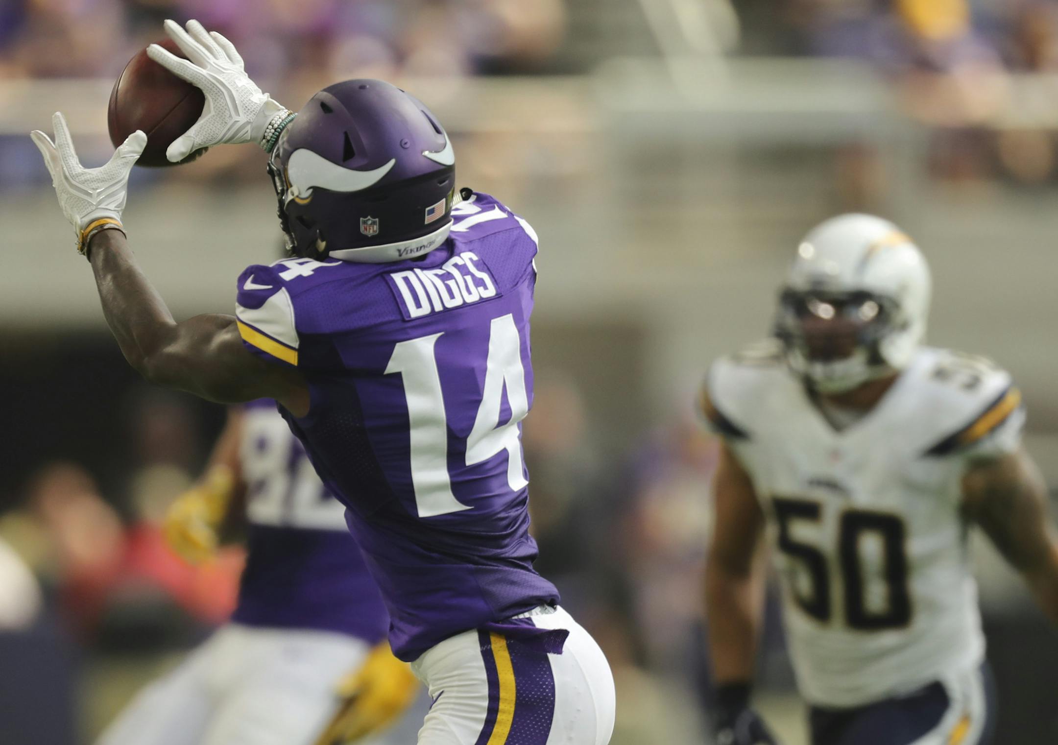 Vikings wide receiver Stefon Diggs
