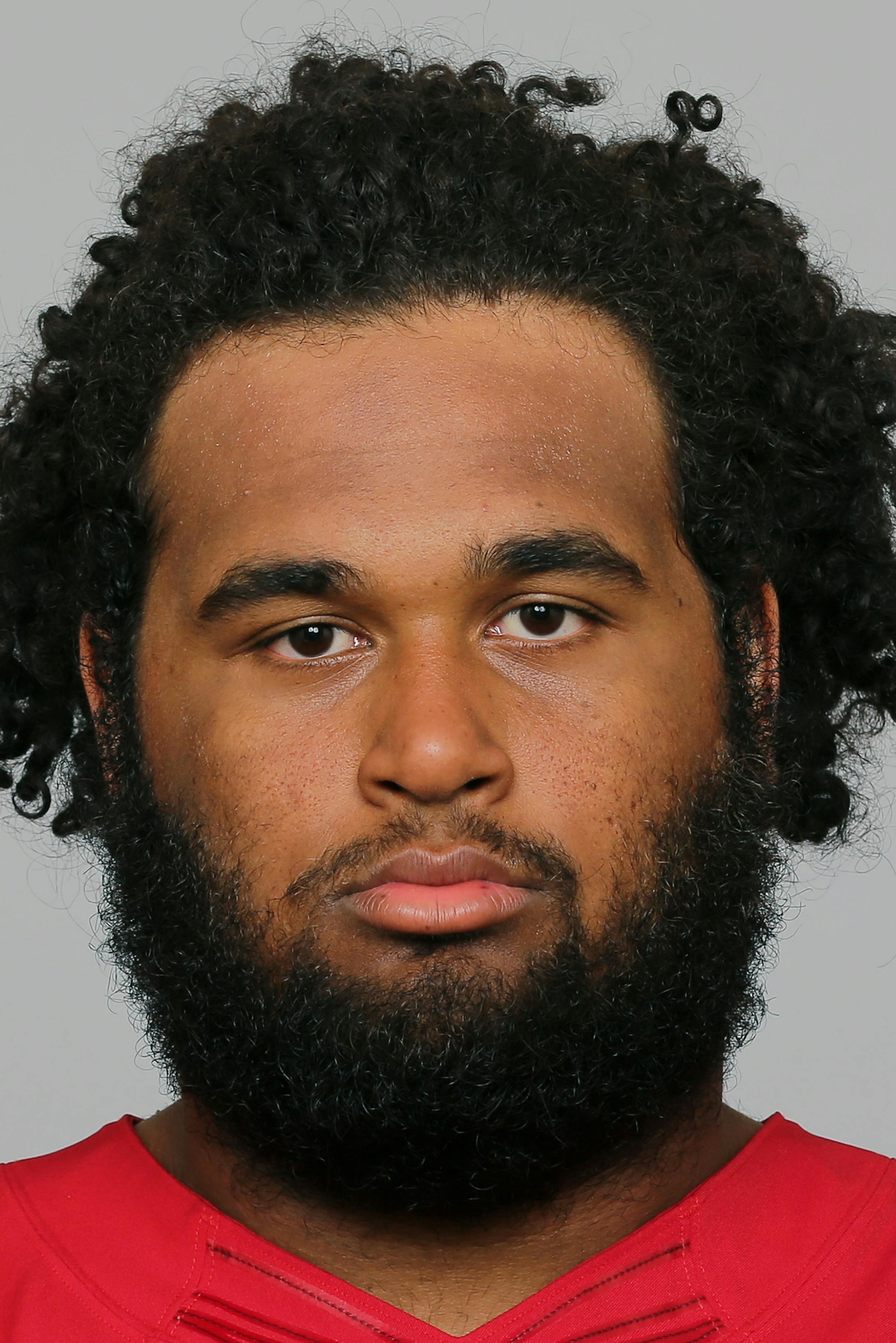 This is a 2013 photo of Joe Looney of the San Francisco 49ers NFL football team. This image reflects the San Francisco 49ers active roster as of Thursday, May 9, 2013 when this image was taken. (AP Photo) ORG XMIT: NFLHS13