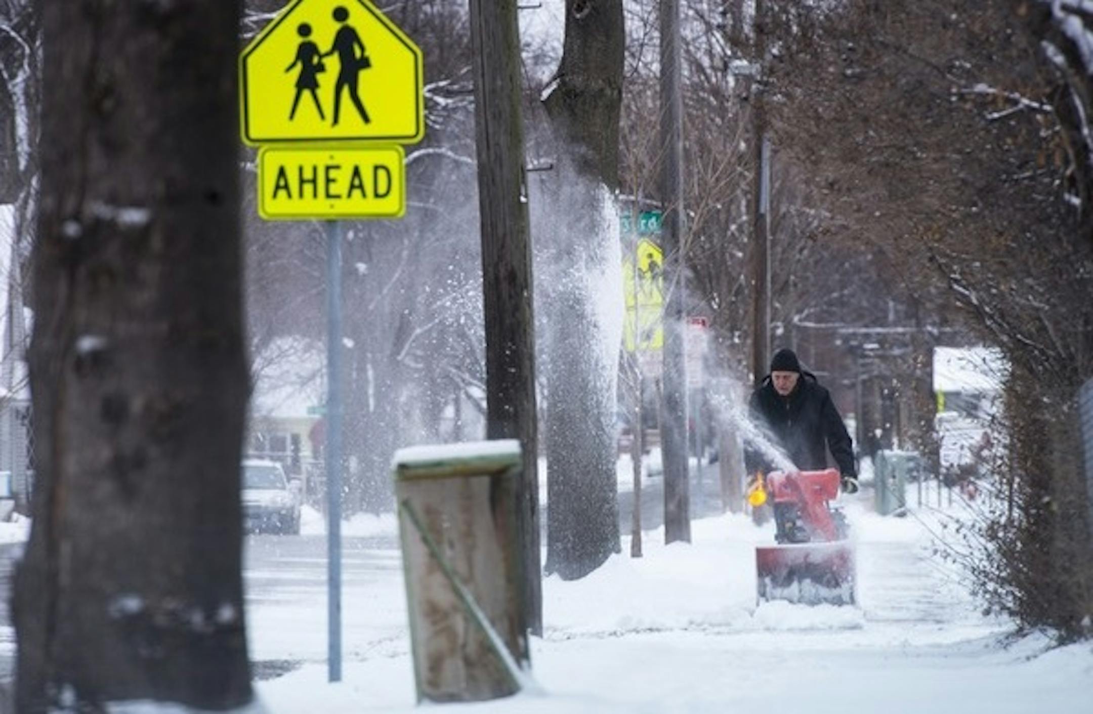 Yes, the steady hum of snowblowers could be coming to many Minnesota neighborhoods as soon as Friday.