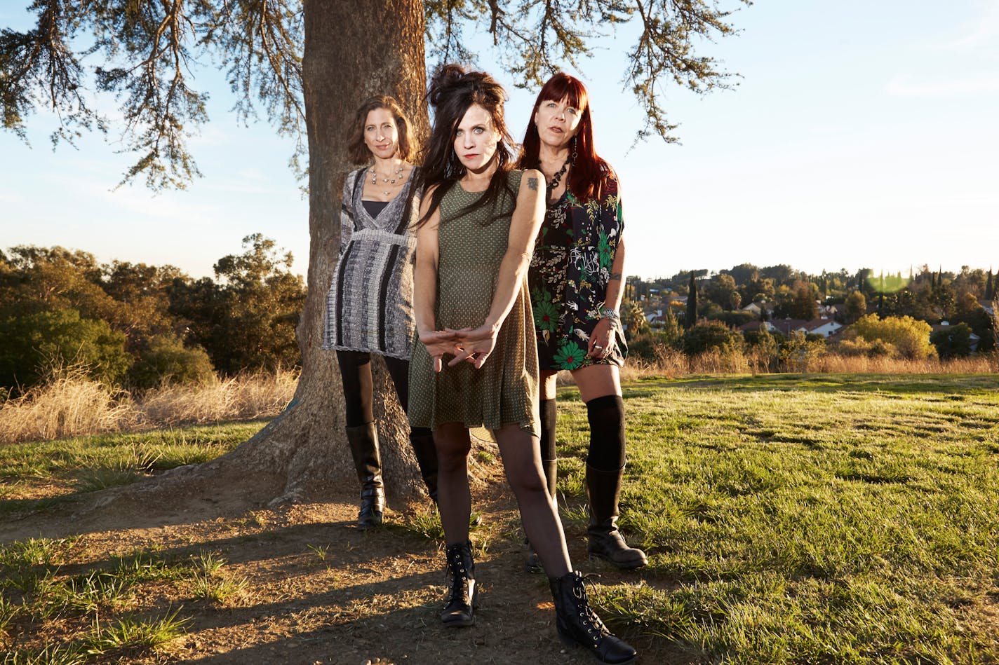 The reunited Babes in Toyland. From left, Maureen Herman, Kat Bjelland and Lori Barbero.