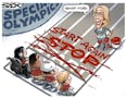 Sack cartoon: Betsy DeVos and Special Olympics