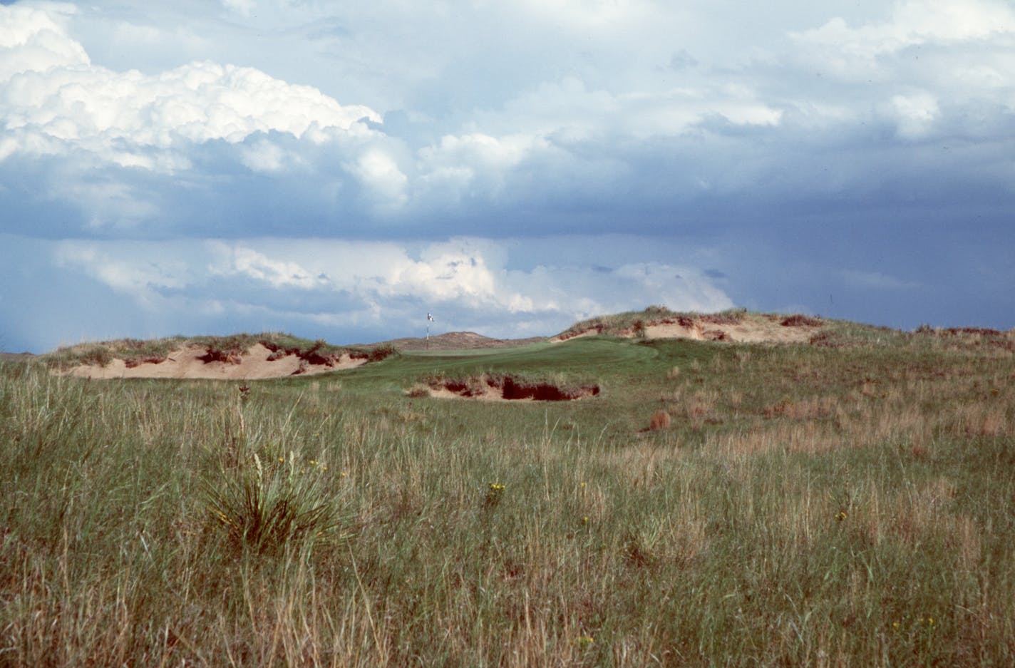 golf at Sand Hills Golf Club in Mullen, Nebraska