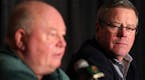 Minnesota Wild head coach Bruce Boudreau and general manager Paul Fenton took questions about the team's season and prospects during a press conferenc