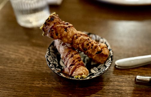 The savory cannoli at Liliana in Woodbury.