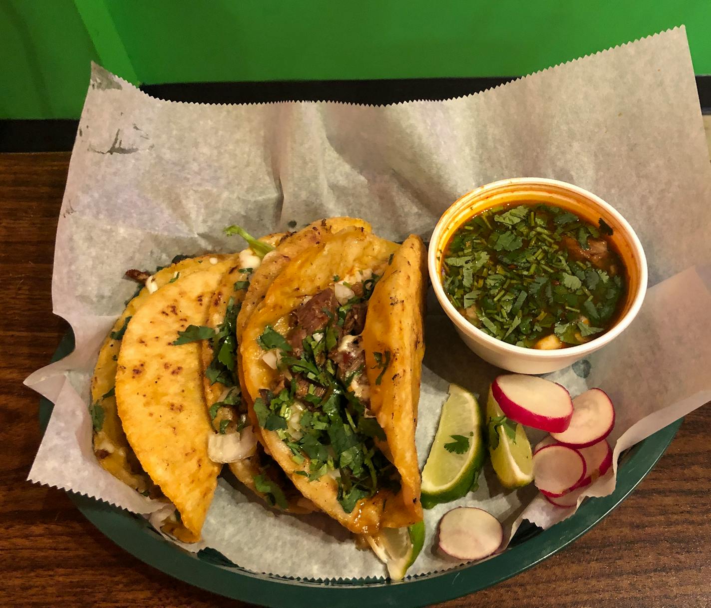 Birria tacos from Que Taco in Savage. Nicole Hvidsten, Star Tribune