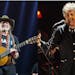 Willie Nelson, left, and Bob Dylan will perform together again on the Outlaw Music Festival, coming to Somerset Amphitheater on Sept. 9.