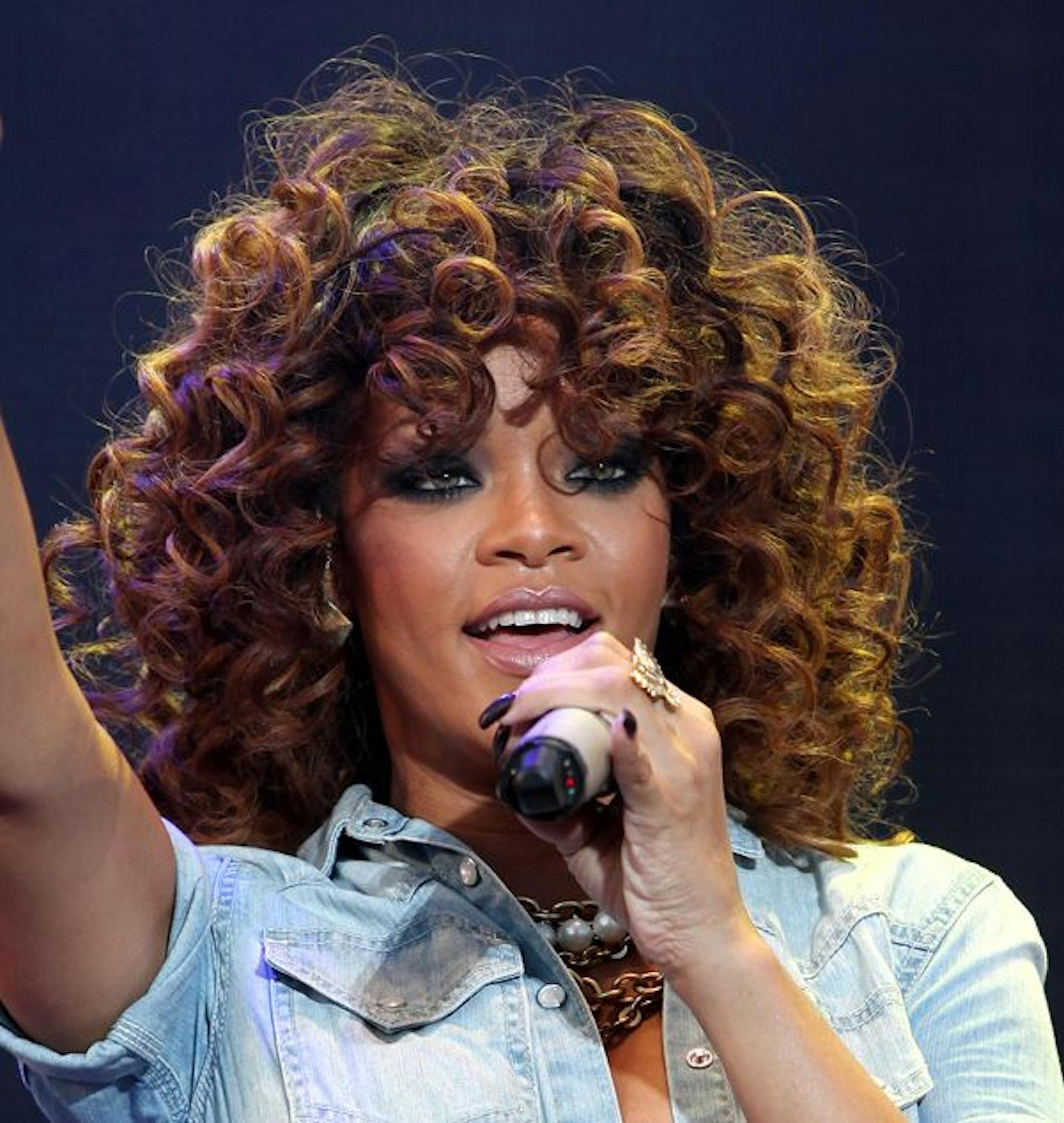 U.S. singer Rihanna.